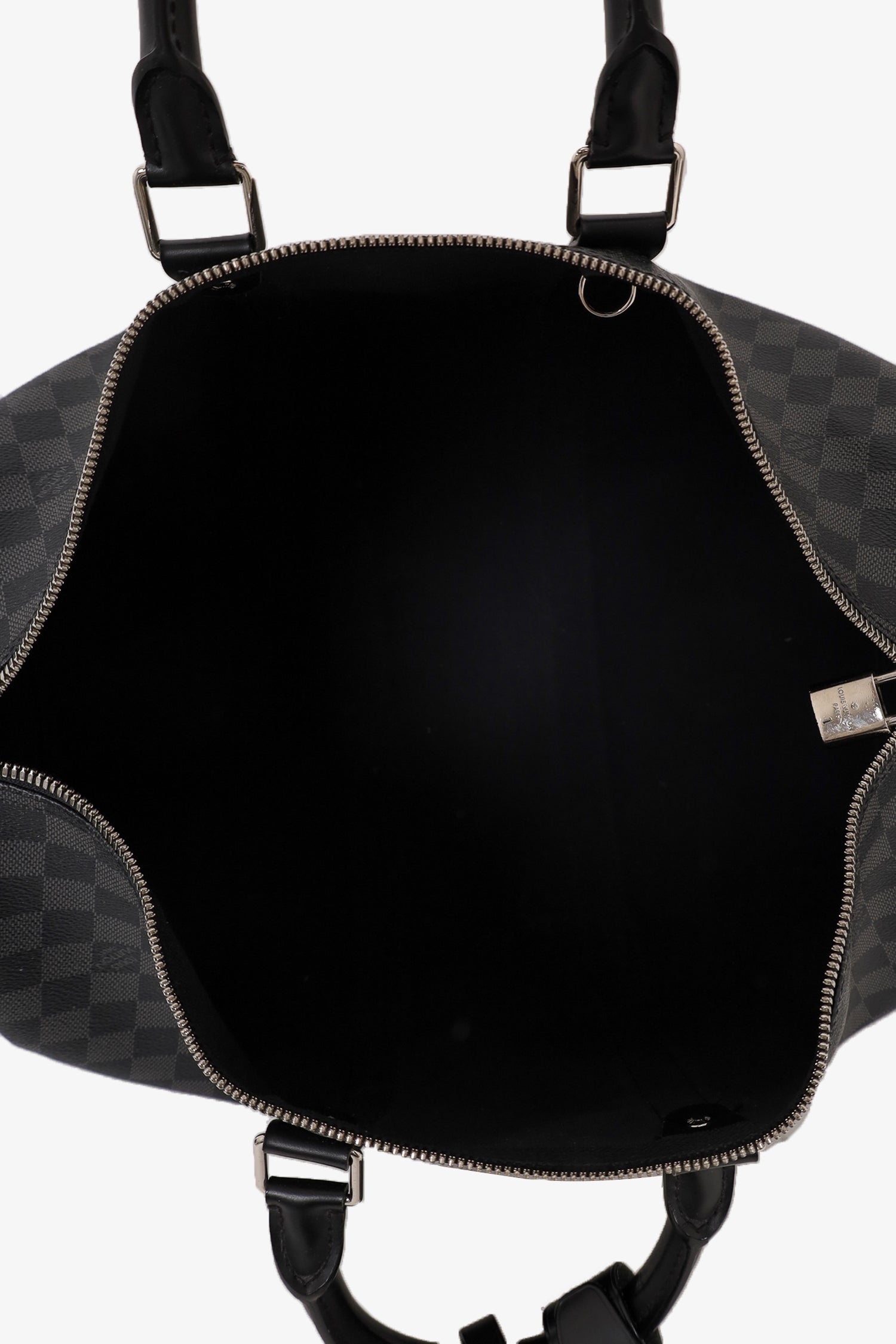 Louis Vuitton 2012 Graphite Damier Keepall 45 with Strap