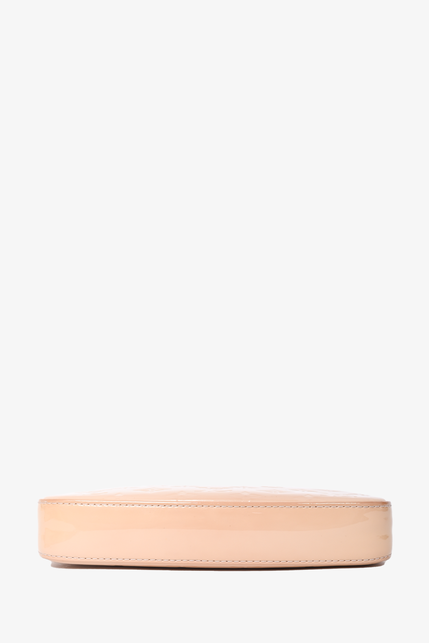 Louis Vuitton 2013 Beige Vernis Pochette Shoulder Bag