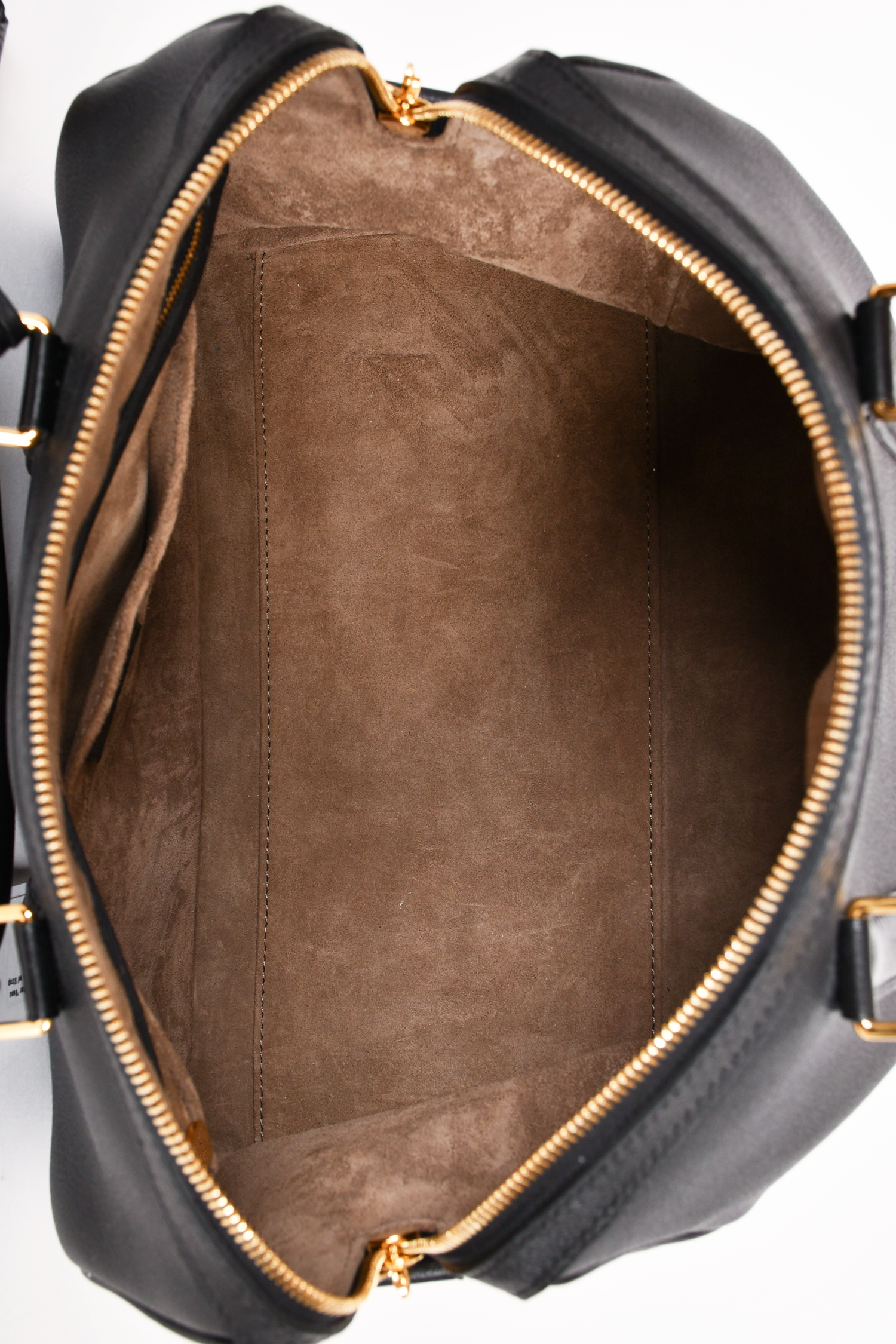 Louis Vuitton 2013 Black Leather 'Veau Cachemire SC' PM Top Handle with Strap