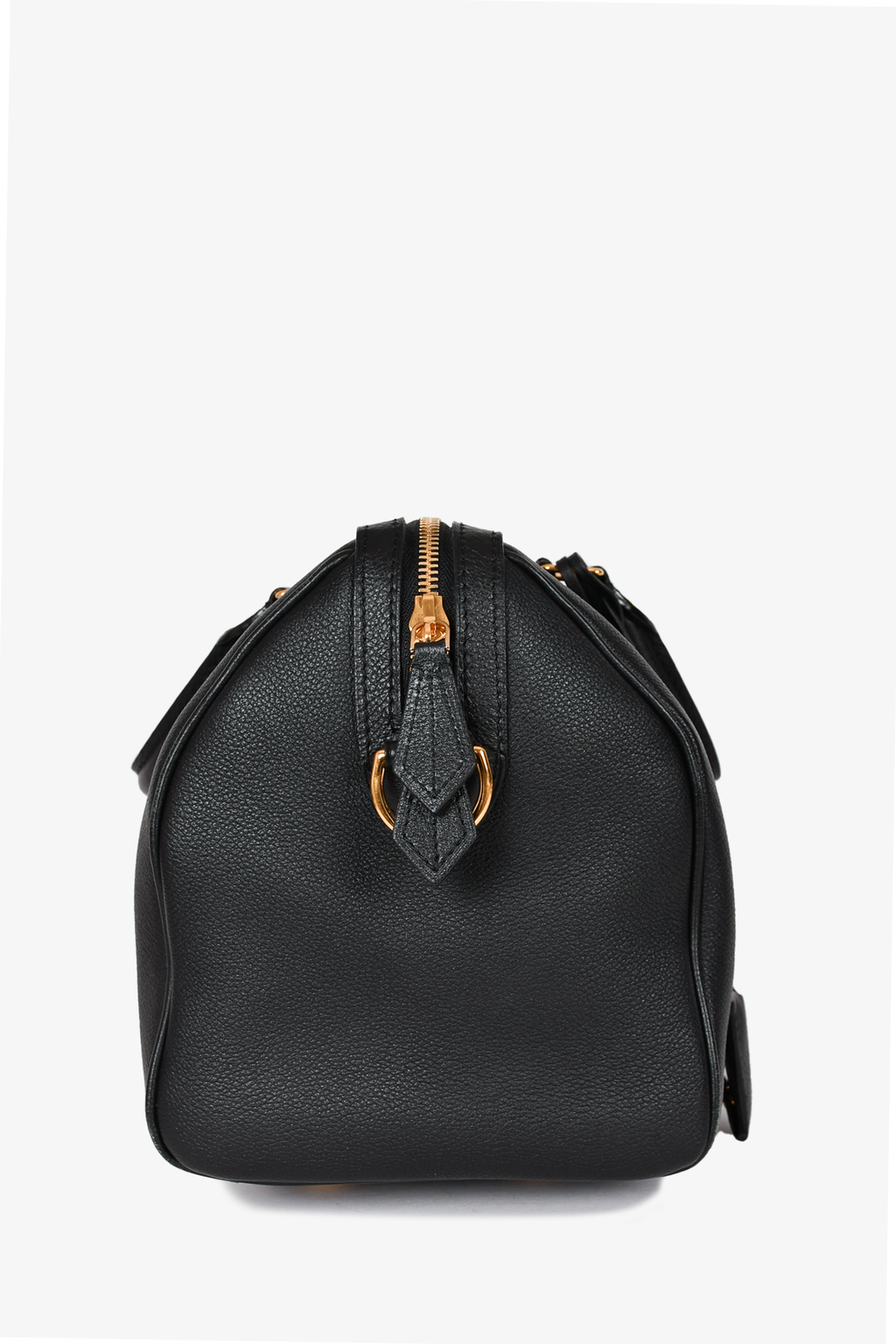 Louis Vuitton 2013 Black Leather 'Veau Cachemire SC' PM Top Handle with Strap