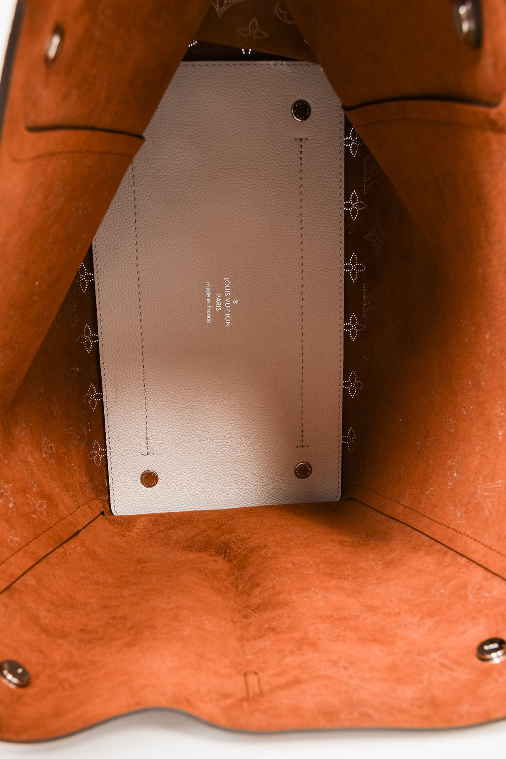 Louis Vuitton Taupe 'Mahina Haumea' Tote