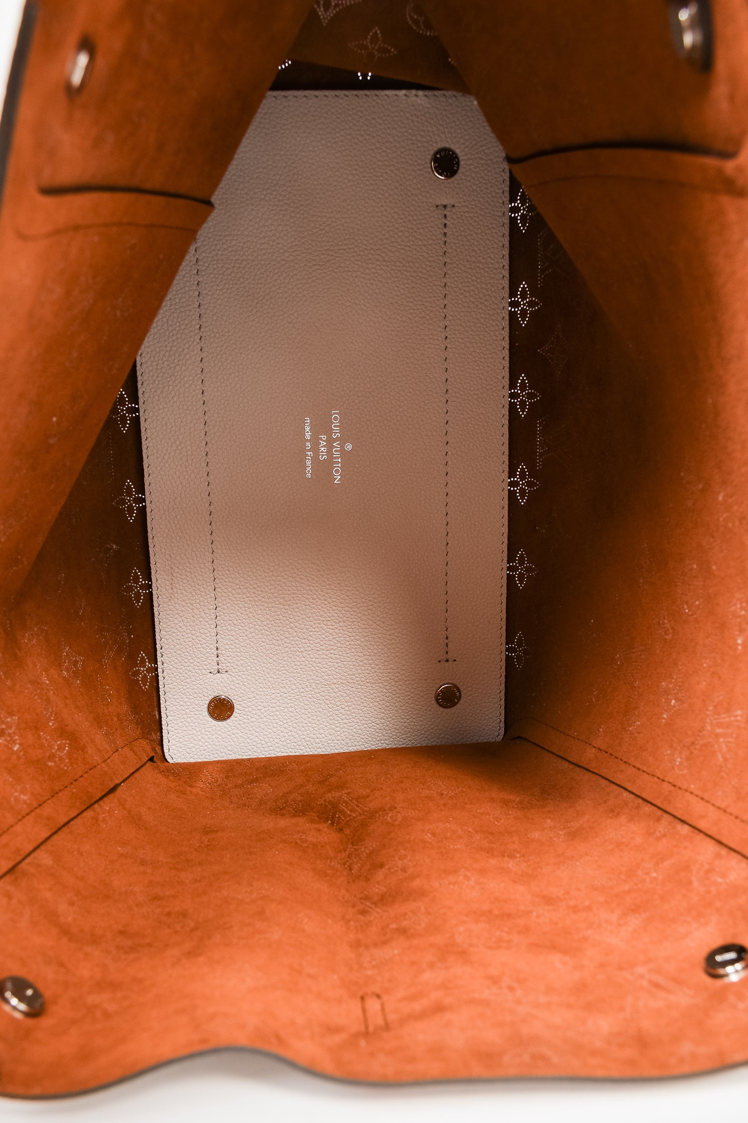 Louis Vuitton Taupe 'Mahina Haumea' Tote