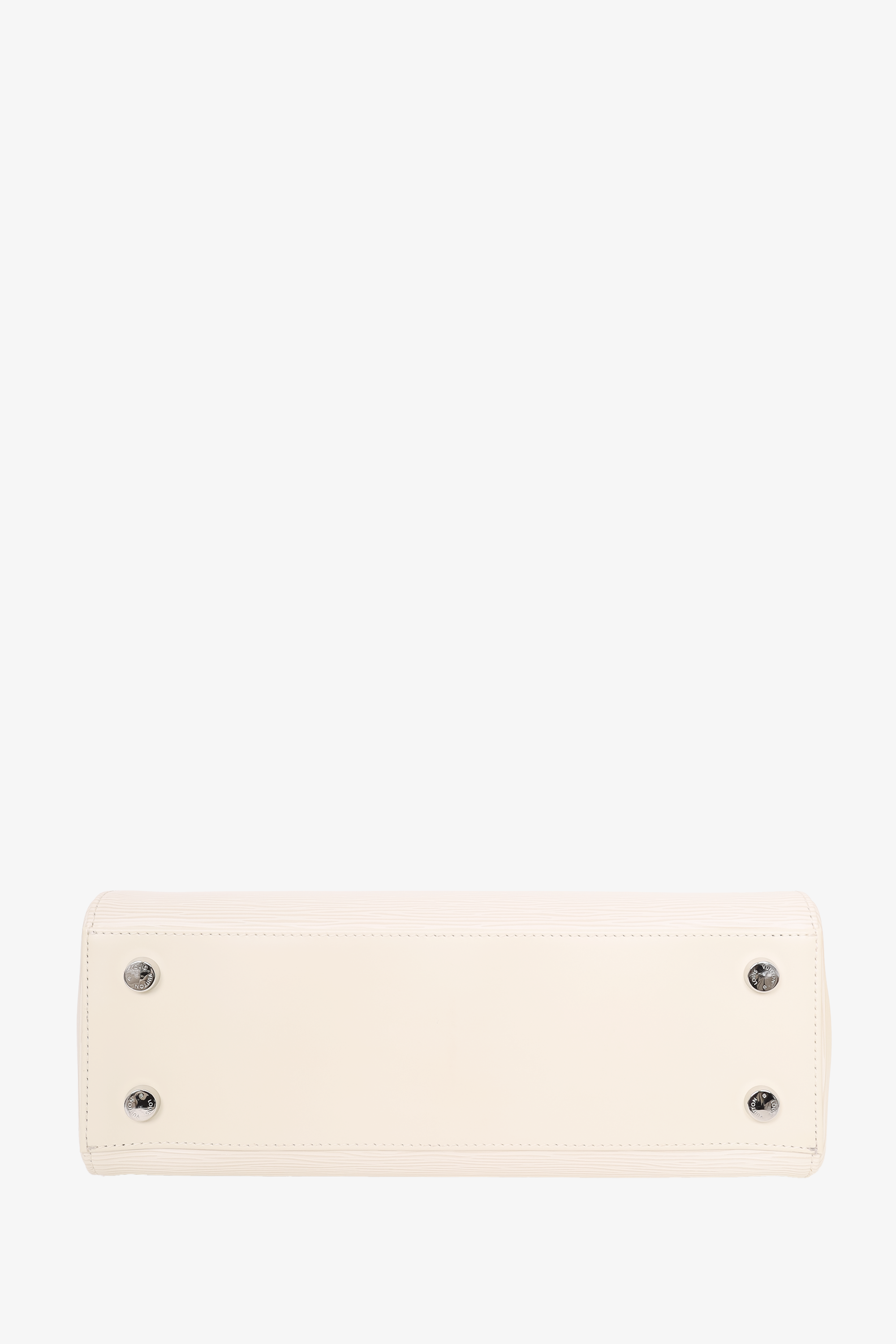 Louis Vuitton 2013 White Epi Brea MM Top Handle With Strap