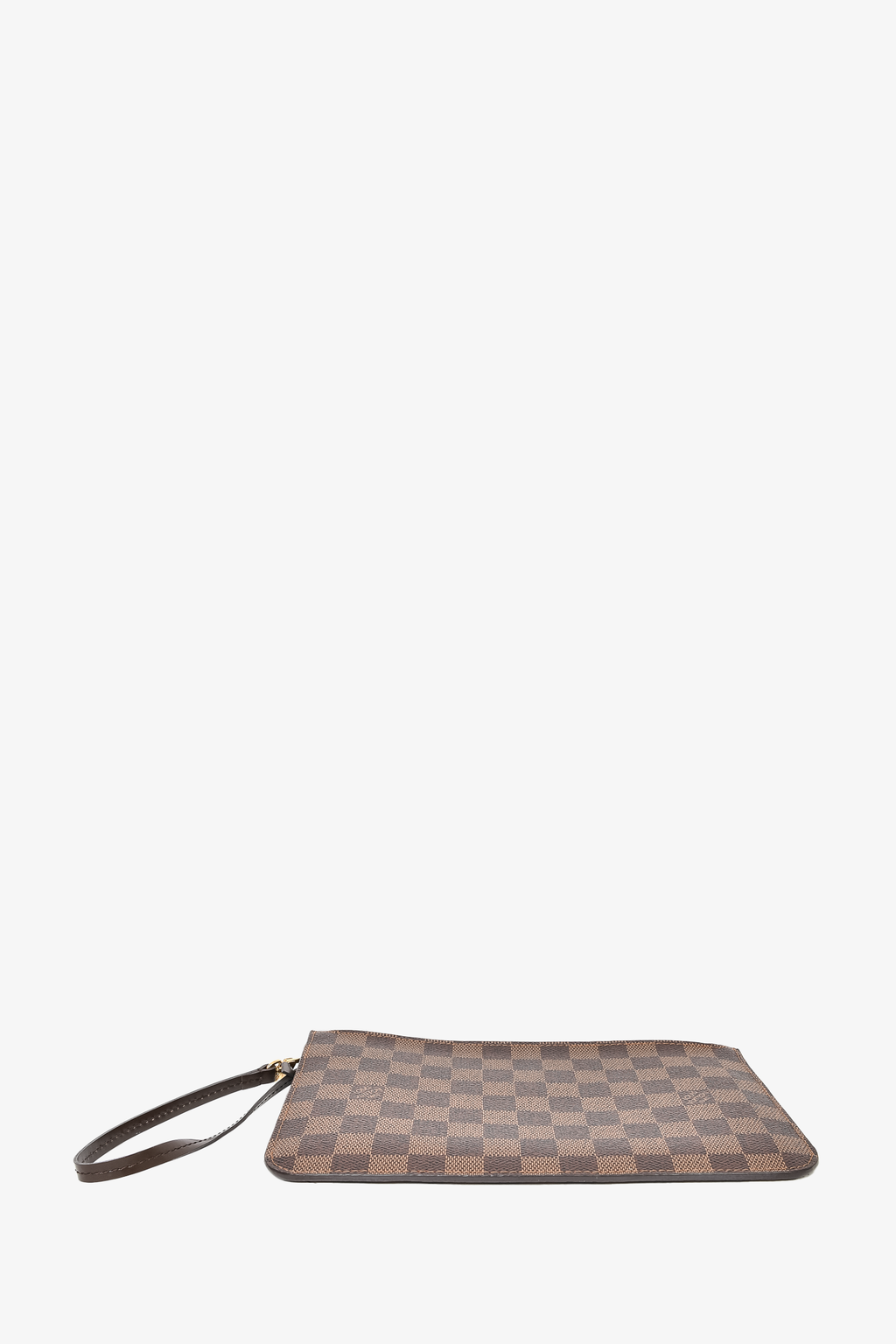Louis Vuitton 2014 Damier Ebene Neverfull Pouch GM