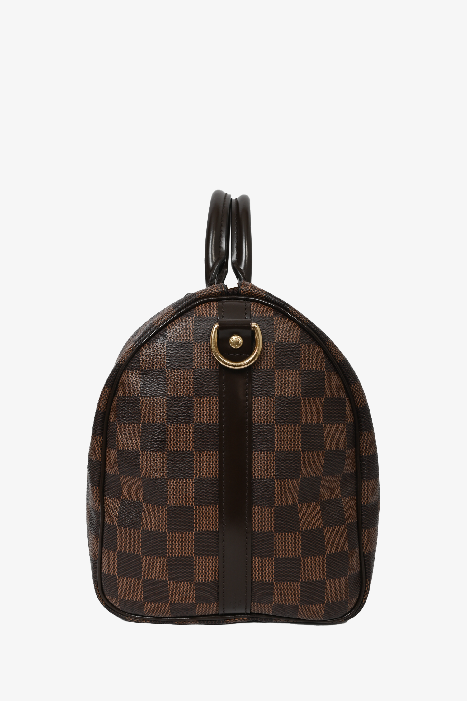 Louis Vuitton 2014 Damier Ebene Speedy Bandouliere 30 with Strap