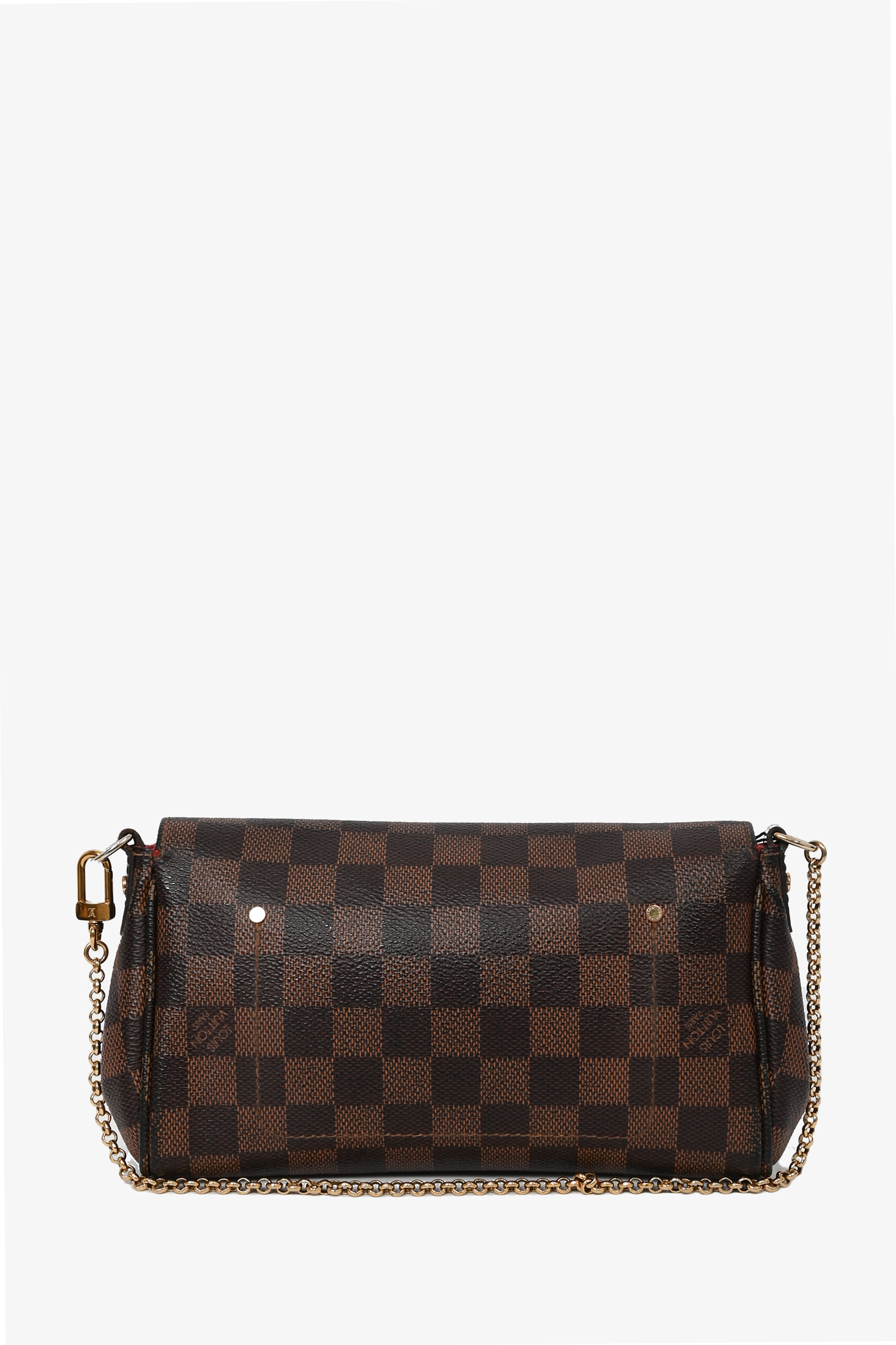Louis Vuitton 2015 Damier Ebene Favourite PM Bag