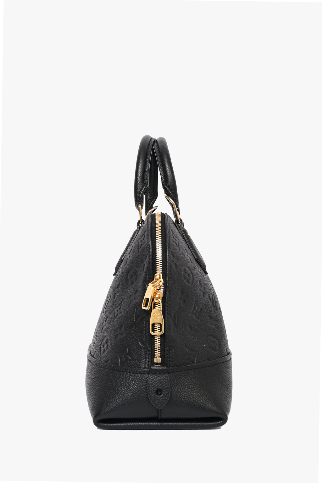 Louis Vuitton 2019 Black Empreinte Leather Neo Alma PM Top Handle with Strap