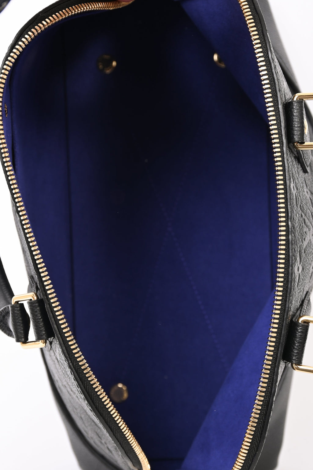 Louis Vuitton 2019 Black Empreinte Leather Neo Alma PM Top Handle with Strap