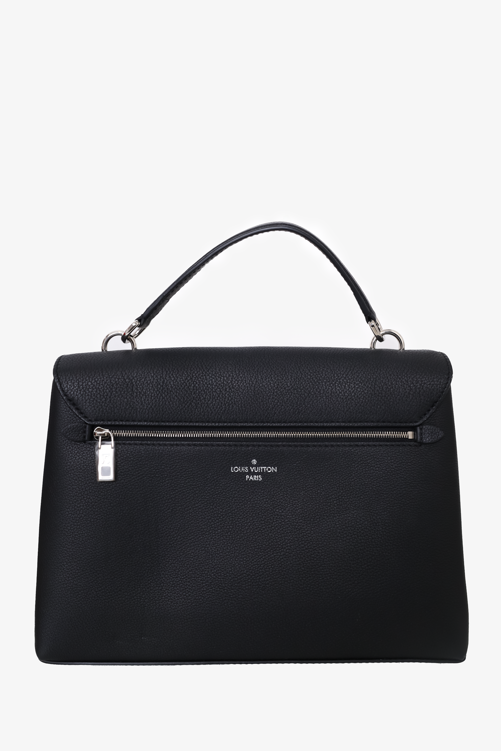 Louis Vuitton 2019 Black Taurillon Mylockme Top Handle Bag