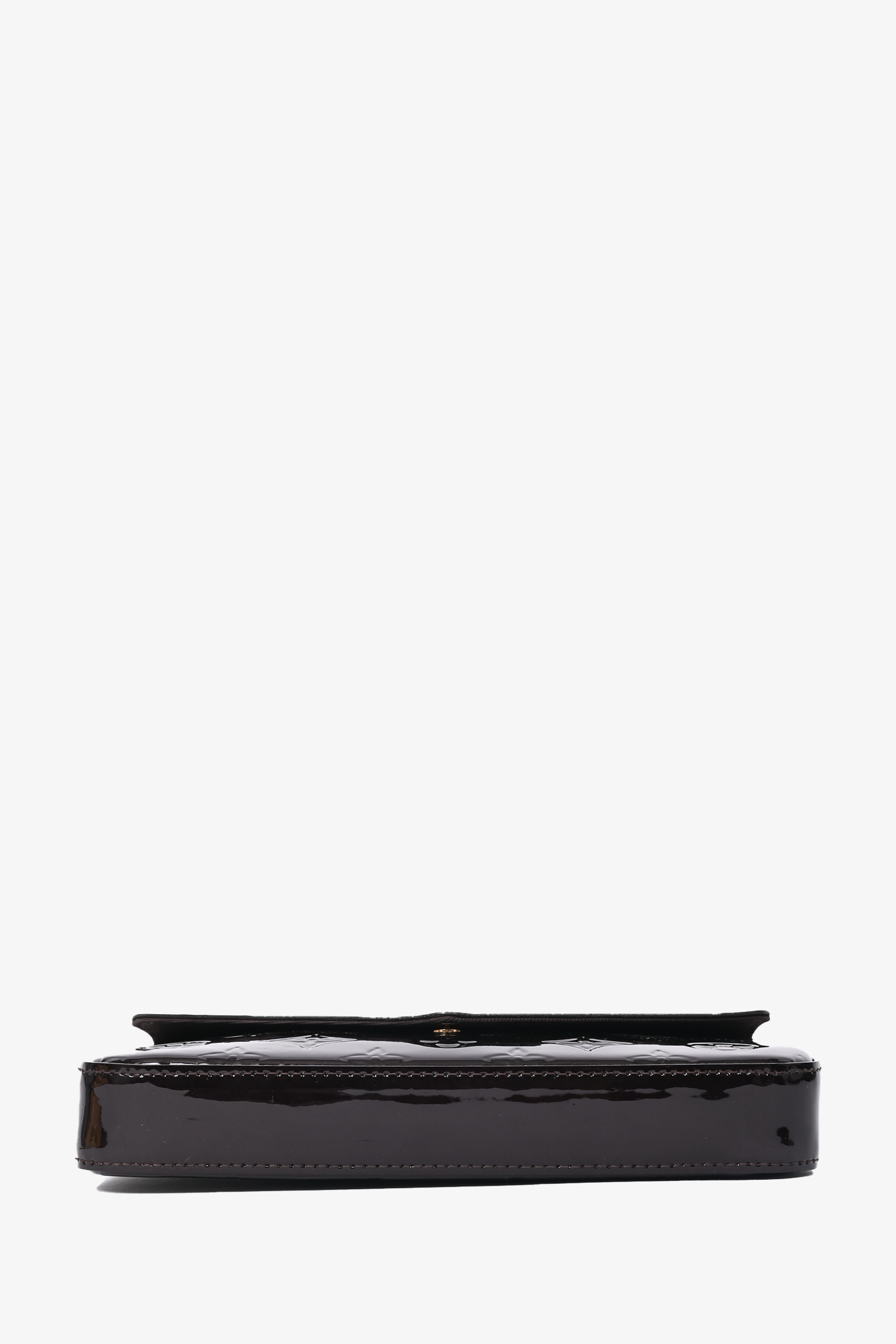 Louis Vuitton 2020 Amarante Vernis Felicie Pochette with Pouches