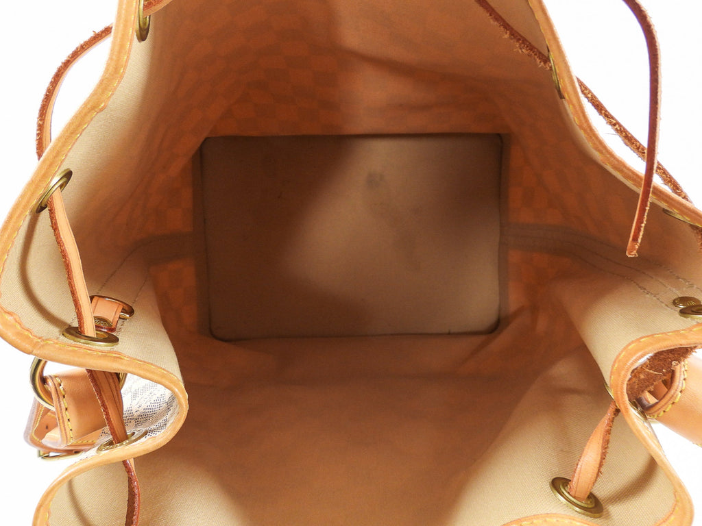 Louis Vuitton Damier Azur Noe Grande GM Drawstring Bag