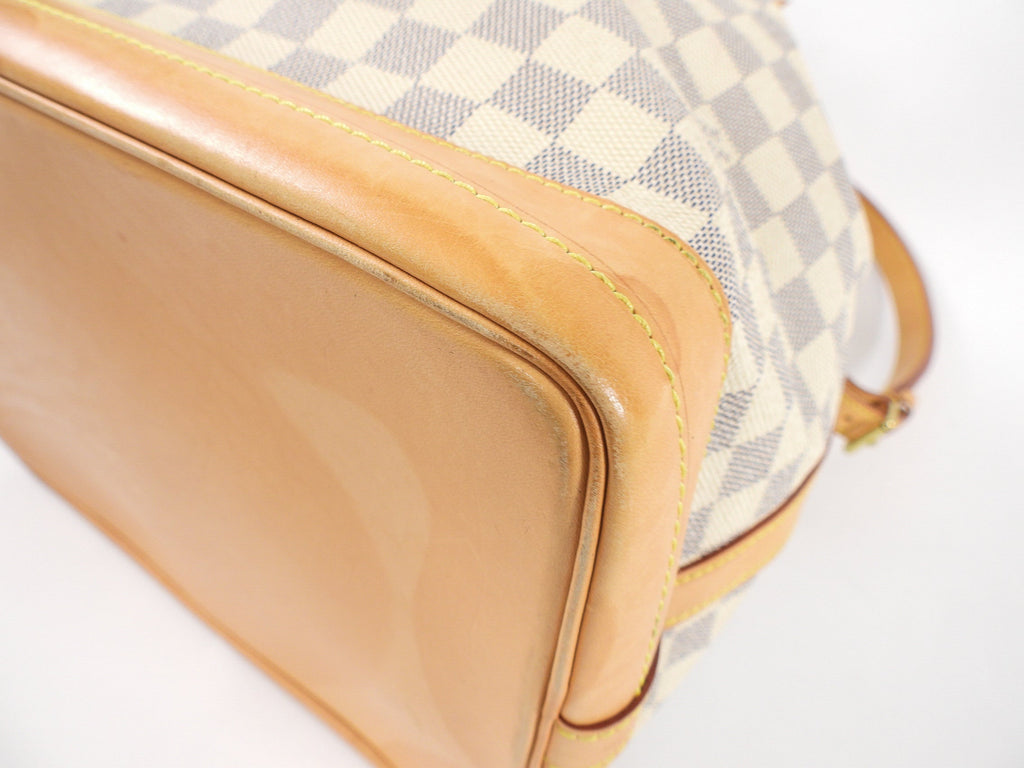 Louis Vuitton Damier Azur Noe Grande GM Drawstring Bag