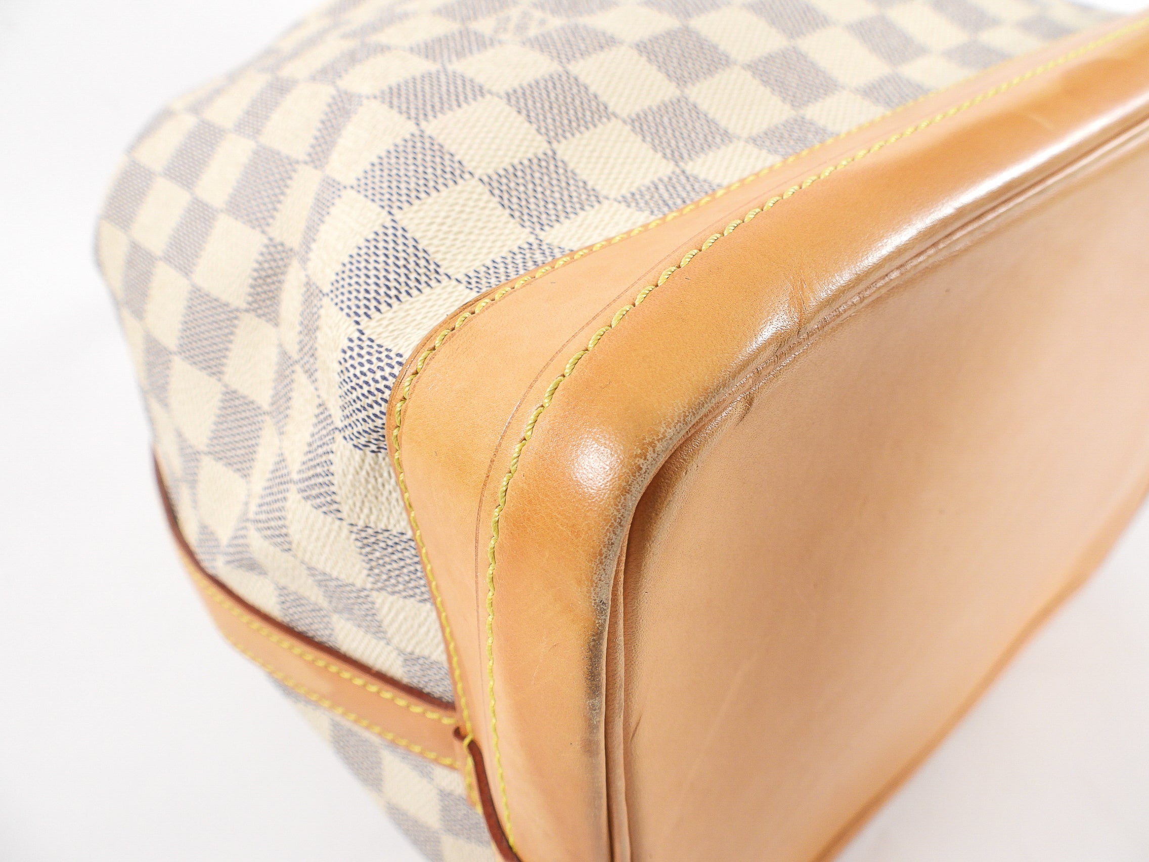 Louis Vuitton Damier Azur Noe Grande GM Drawstring Bag