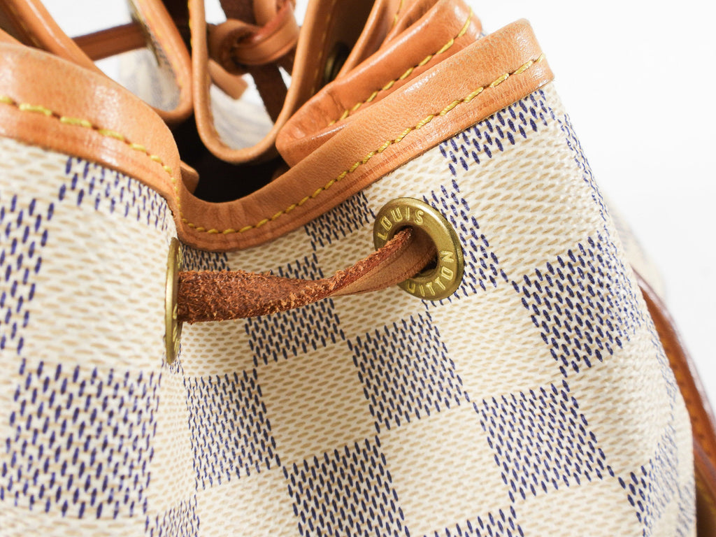 Louis Vuitton Damier Azur Noe Grande GM Drawstring Bag
