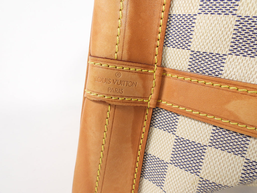Louis Vuitton Damier Azur Noe Grande GM Drawstring Bag