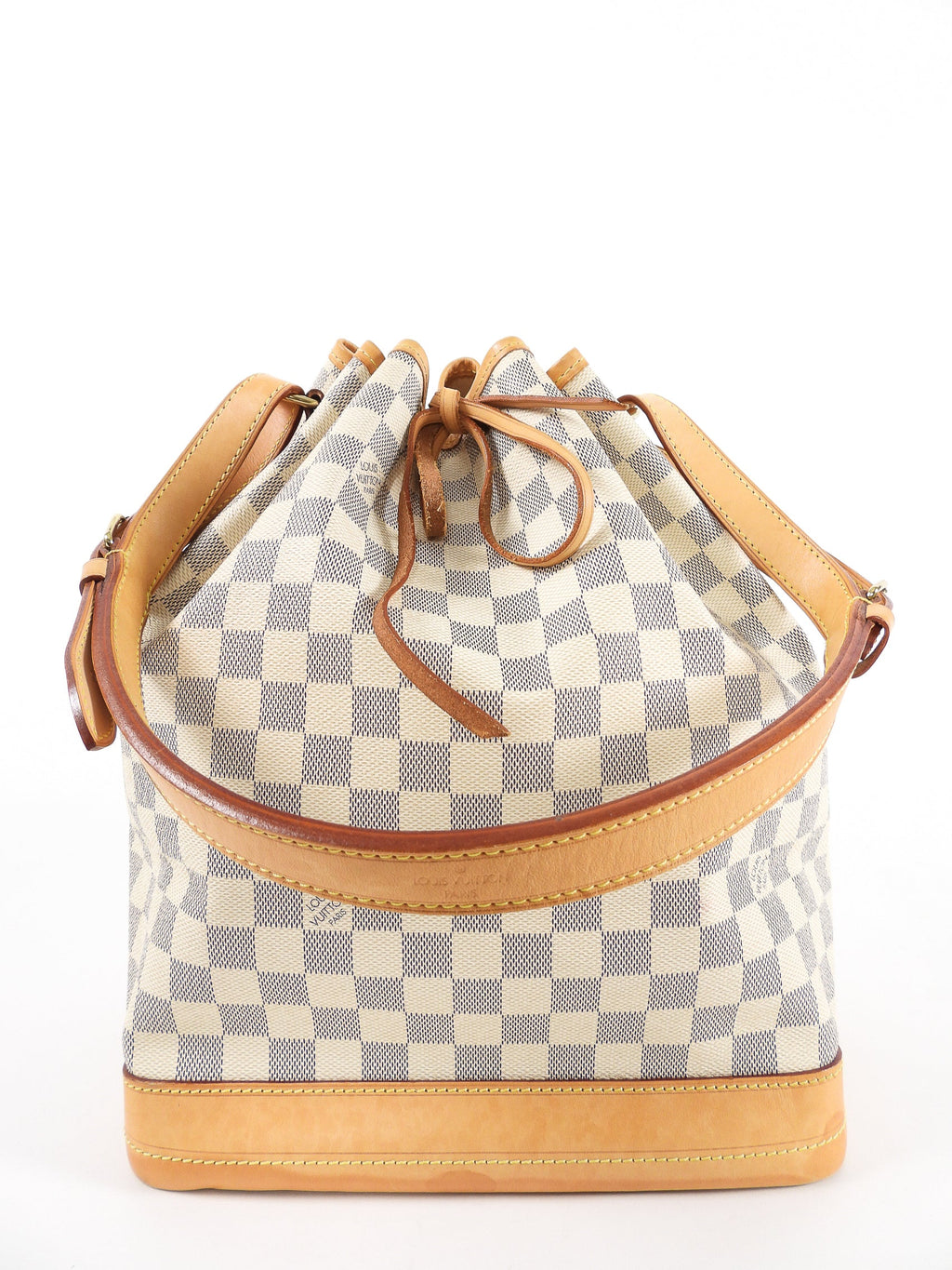 Louis Vuitton Damier Azur Noe Grande GM Drawstring Bag