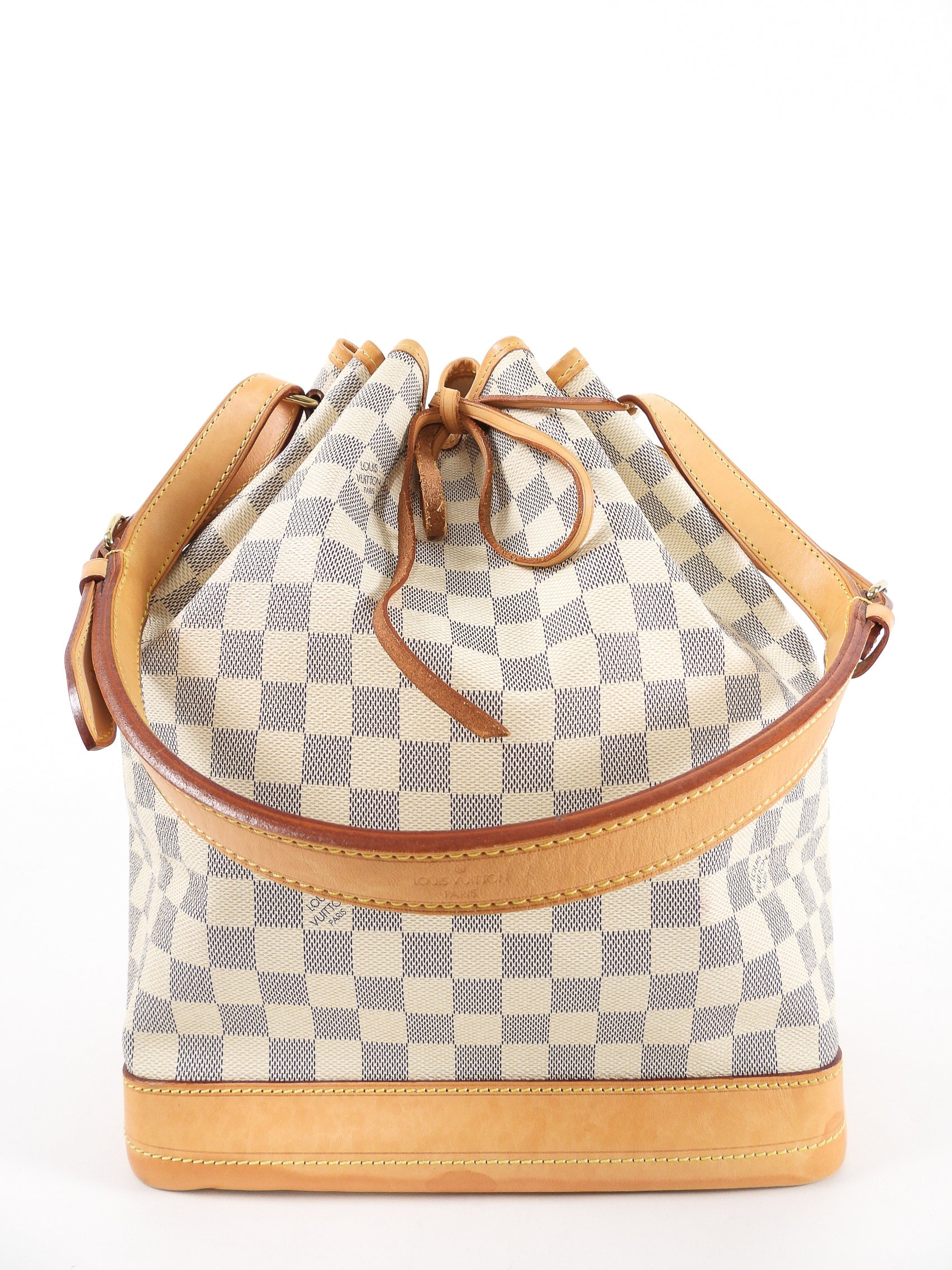 Louis Vuitton Damier Azur Noe Grande GM Drawstring Bag