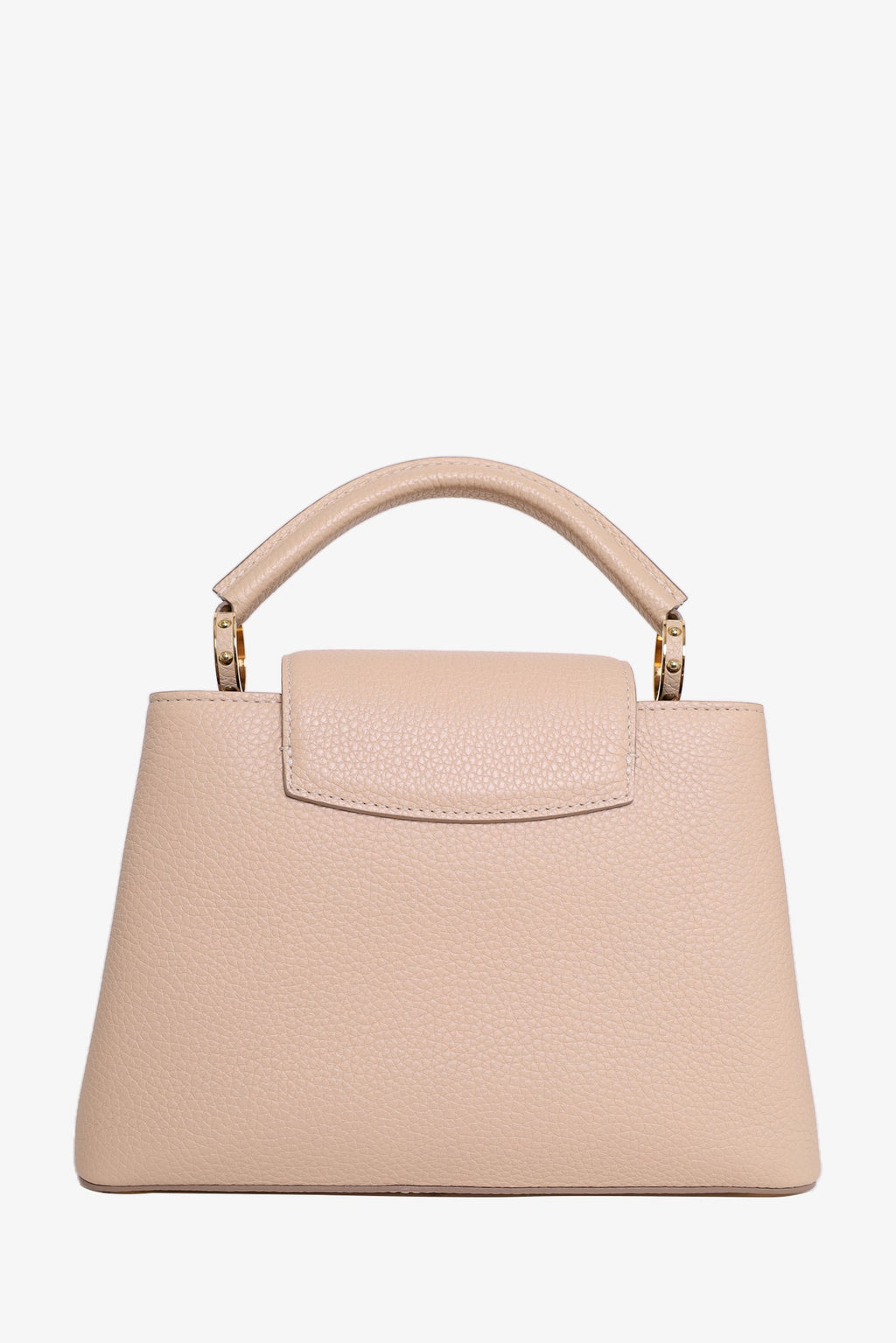 Louis Vuitton Beige Taurillon Mechanical Flowers Smile Capucines BB with Strap