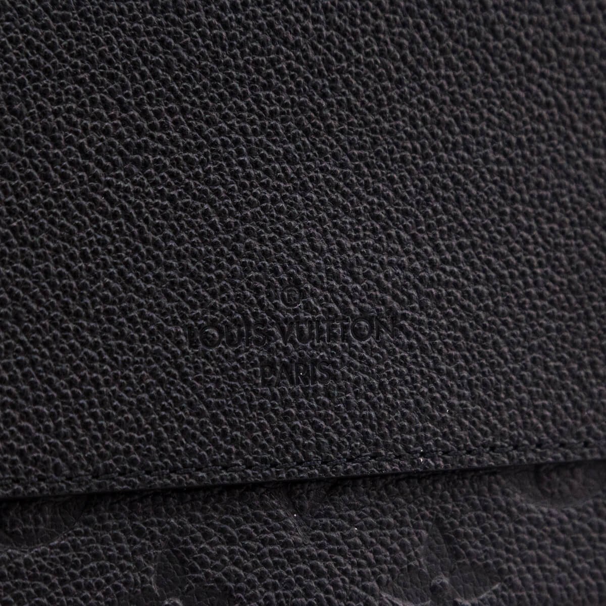 Louis Vuitton Black Monogram Empreinte Marceau Bag