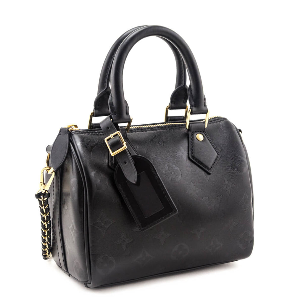 Louis Vuitton Black Monogram Ink Speedy BB