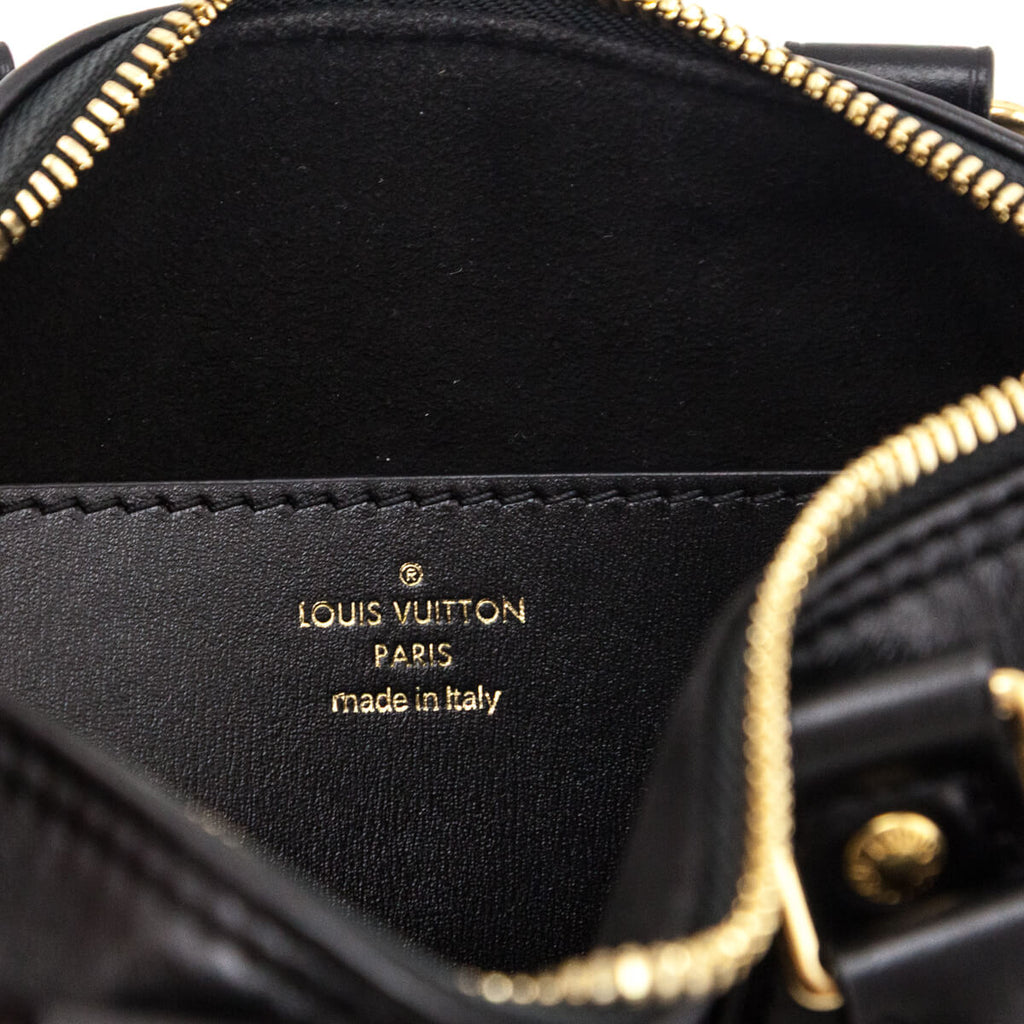 Louis Vuitton Black Monogram Ink Speedy BB