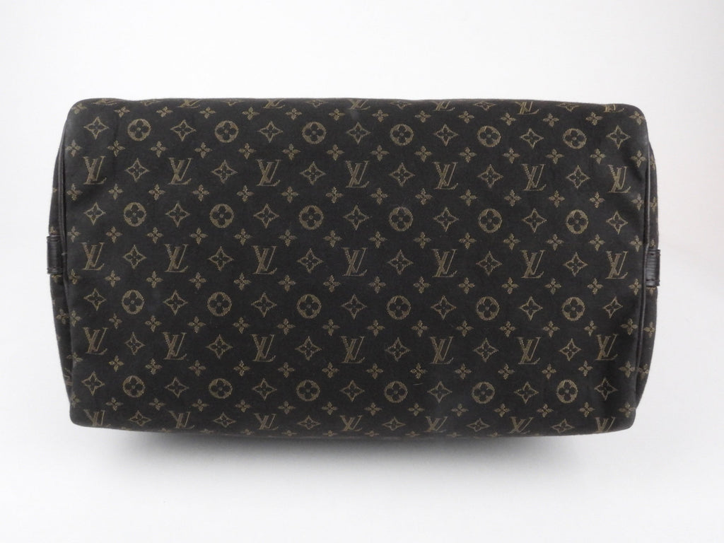 Louis Vuitton Brown Fusain Monogram Idylle Canvas Speedy 30 Bandoulier