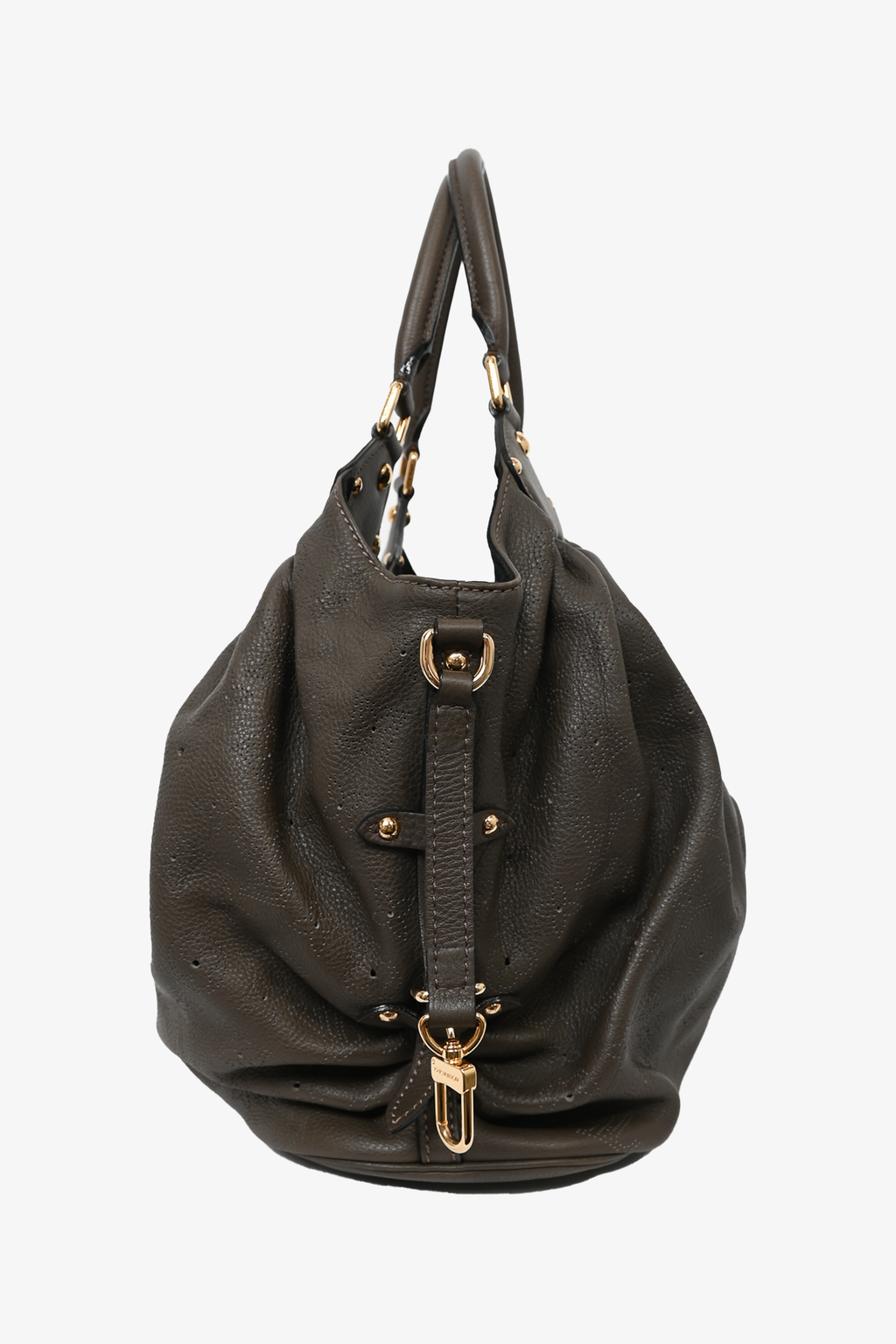 Louis Vuitton Brown Monogram Mahina XL Hobo