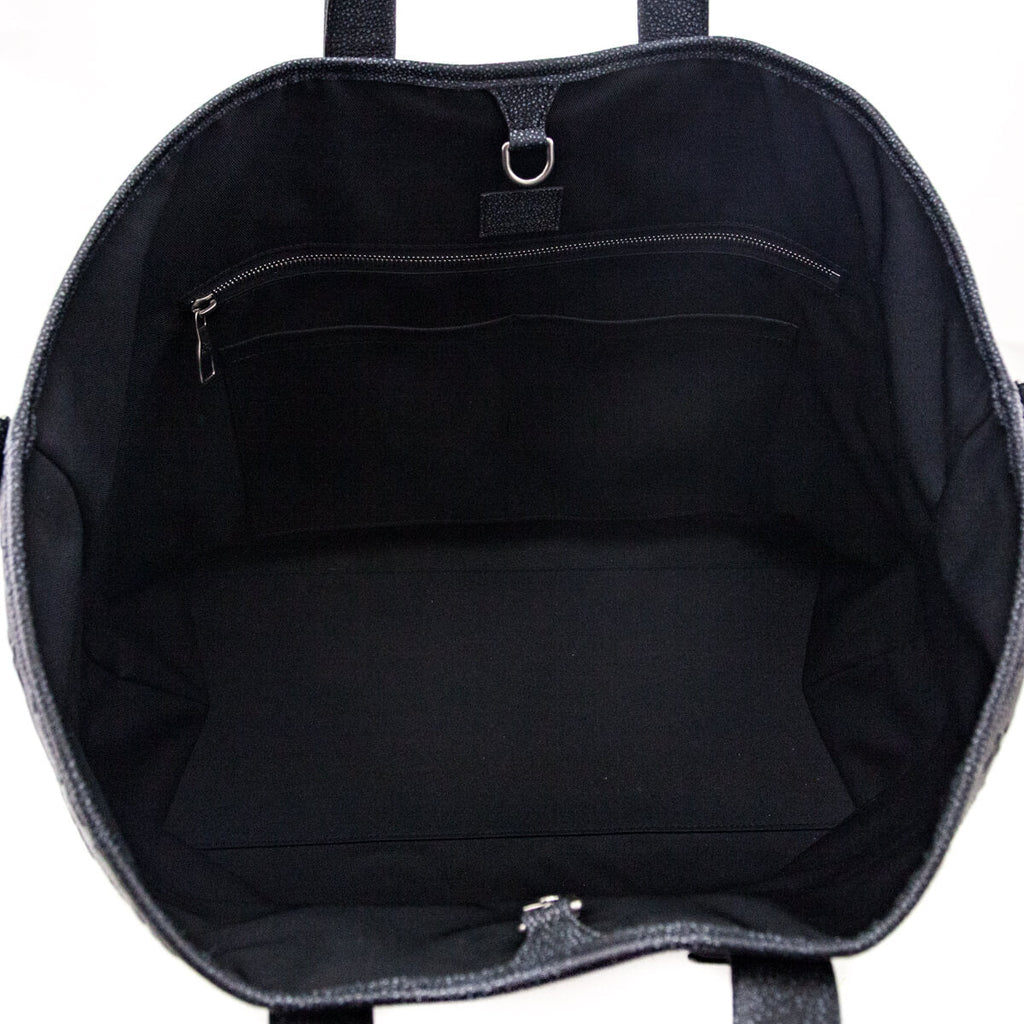 Louis Vuitton Charcoal Cowhide Faded Monogram Journey Tote