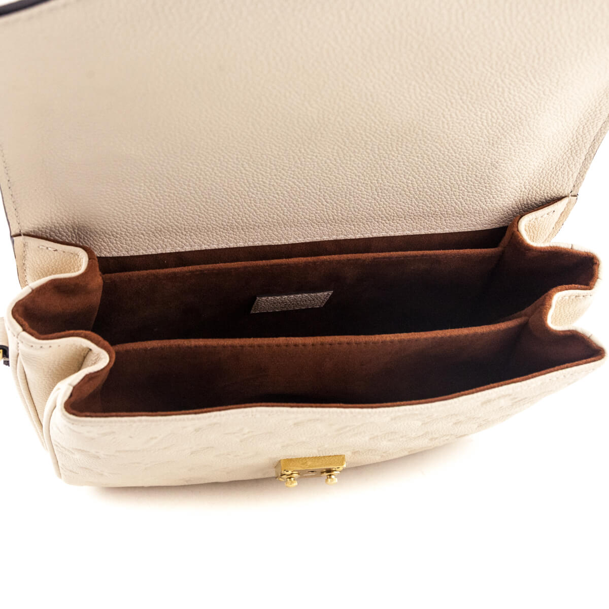 Louis Vuitton Creme Empreinte Pochette Metis MM