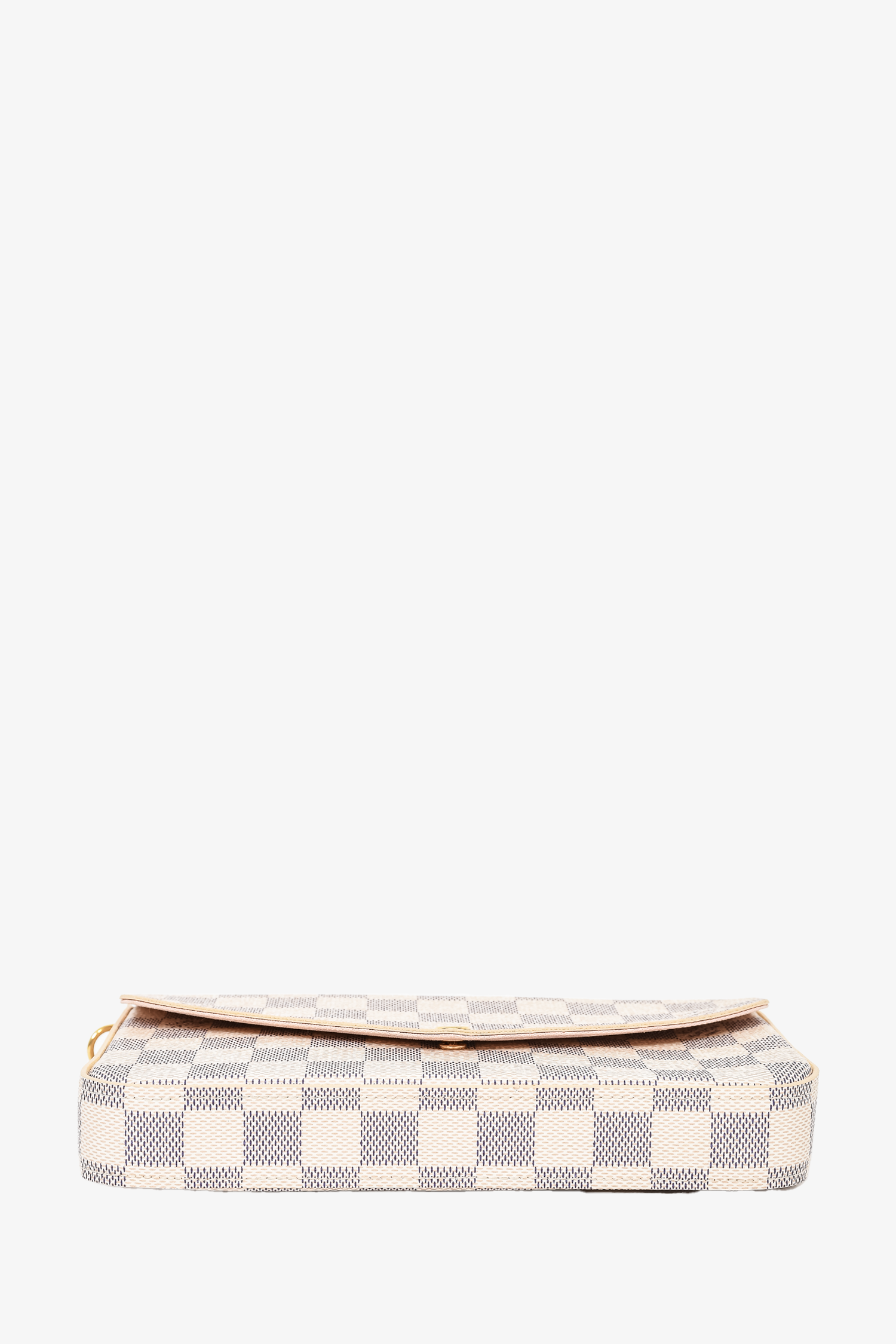 Louis Vuitton Damier Azur Felicie Pochette On Chain