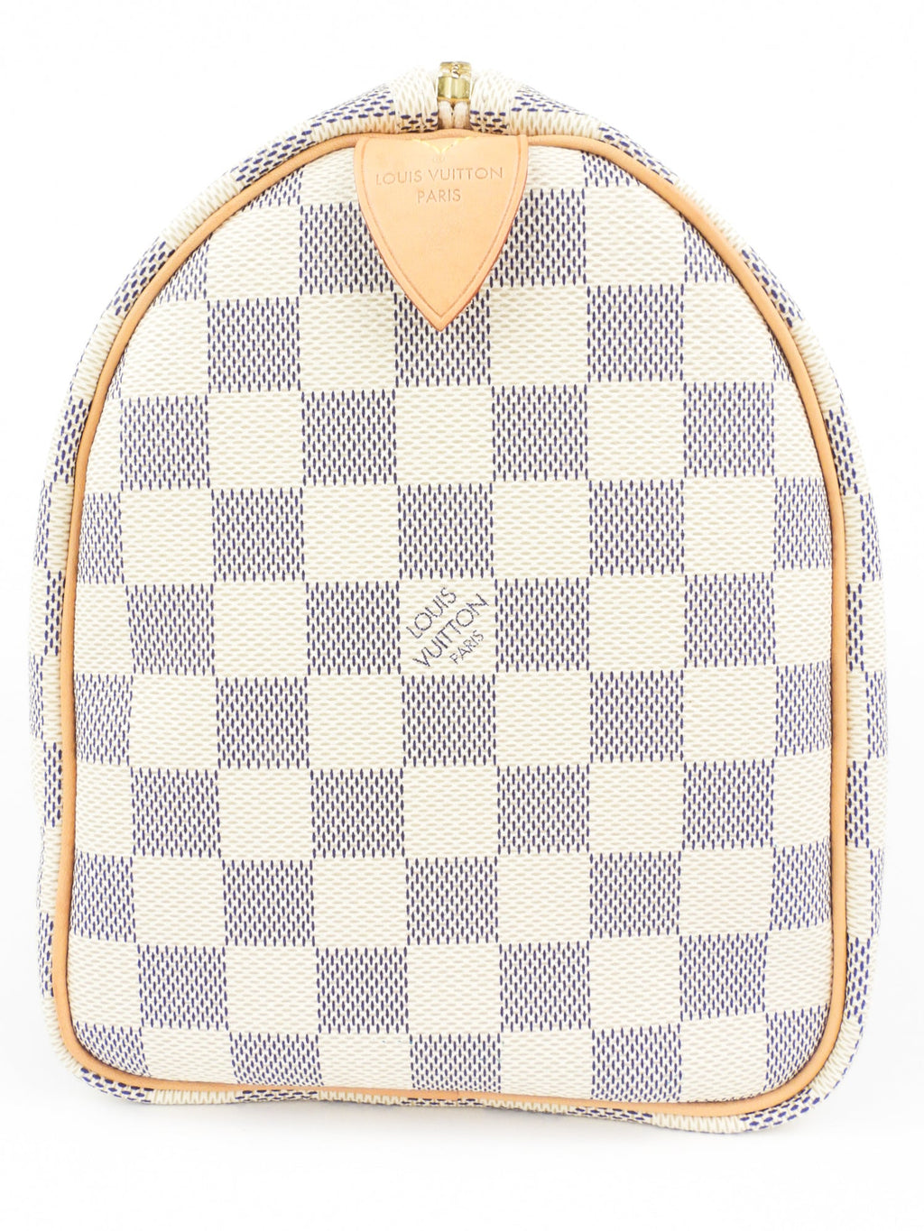 Louis Vuitton Damier Azur Coated Canvas Speedy 25cm Boston Bag