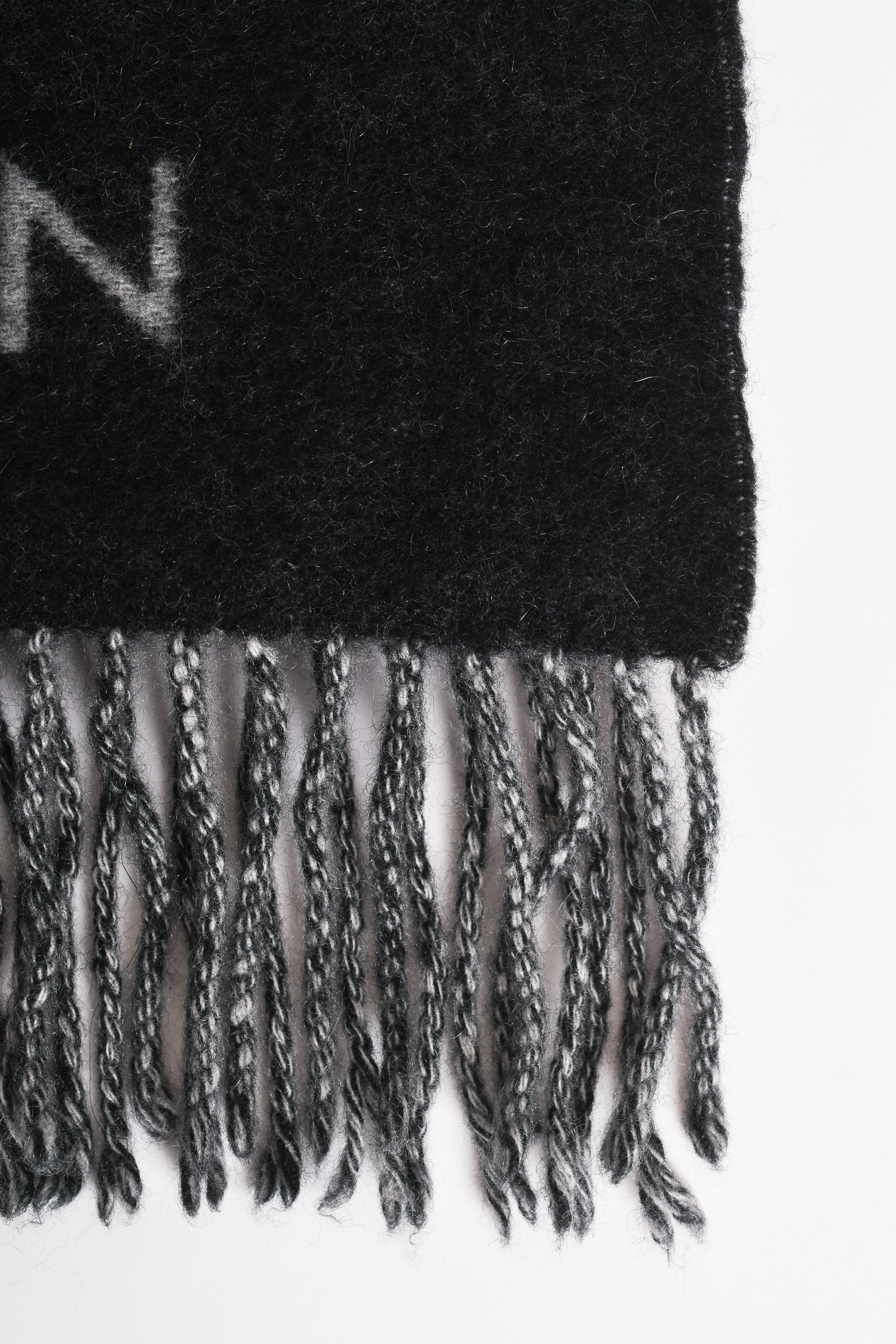 Louis Vuitton Grey Monogram Cashmere Reykjavik Scarf