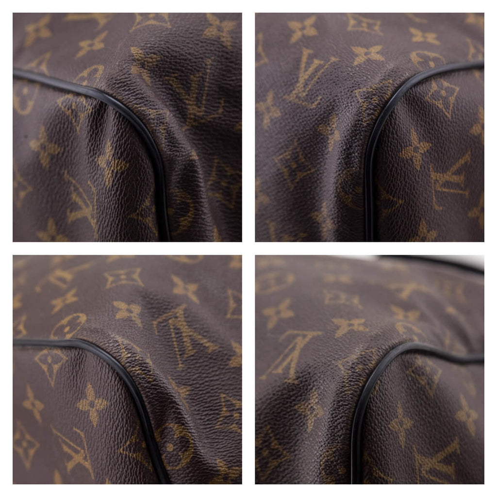 Louis Vuitton Monogram Waterproof Keepall Bandouliere 55