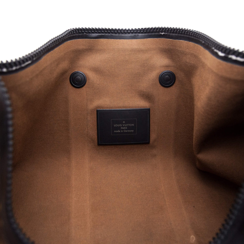 Louis Vuitton Monogram Waterproof Keepall Bandouliere 55