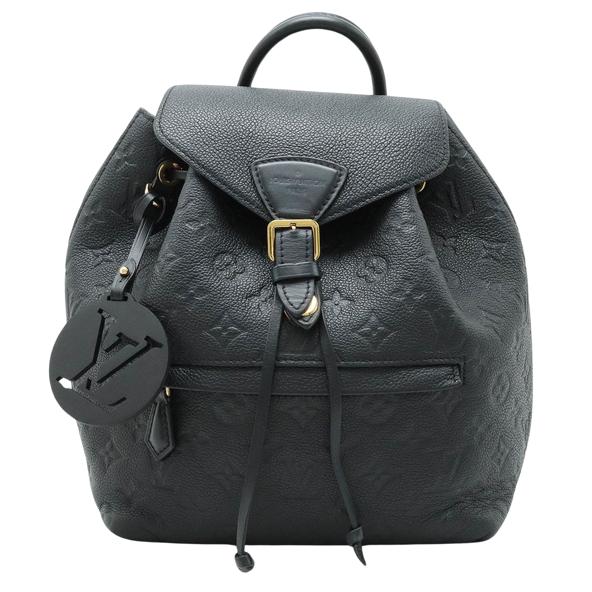 Monogram Empreinte Montsouris Backpack Black