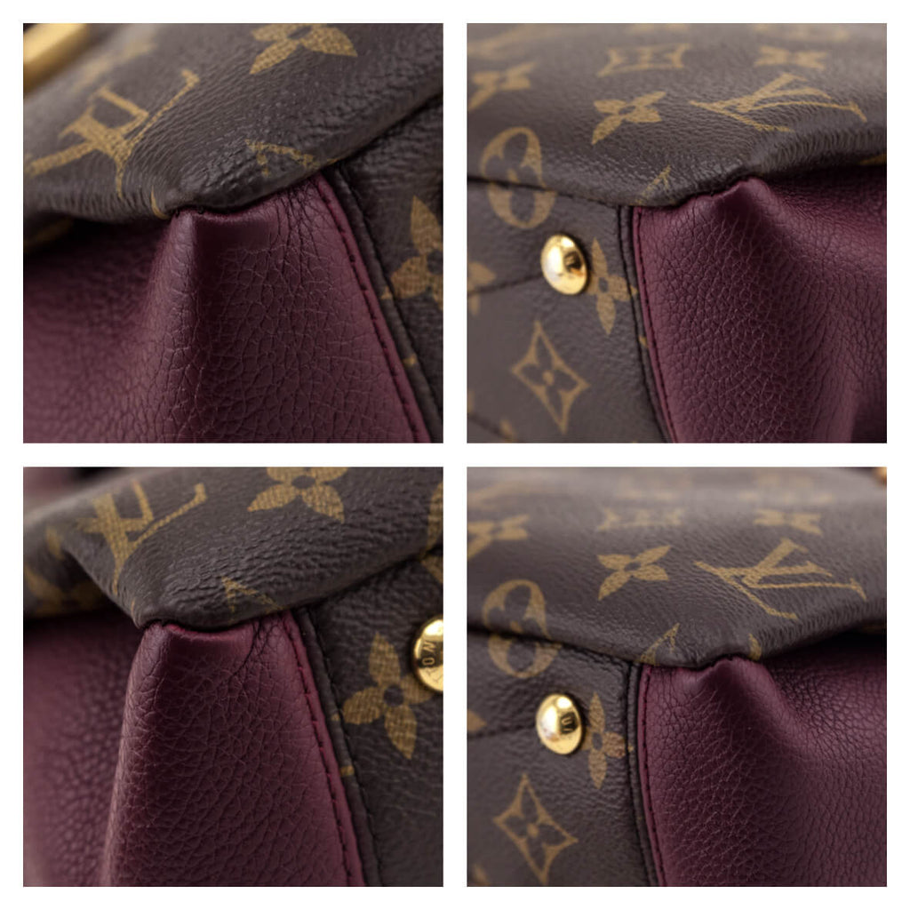 Louis Vuitton Raisin Monogram Pallas BB Bag