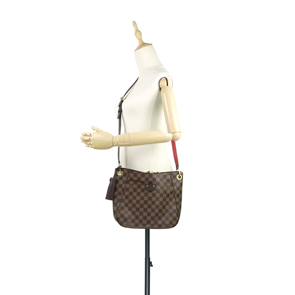 Louis Vuitton South Bank Besace Damier Ebene Canvas Shoulder Bag