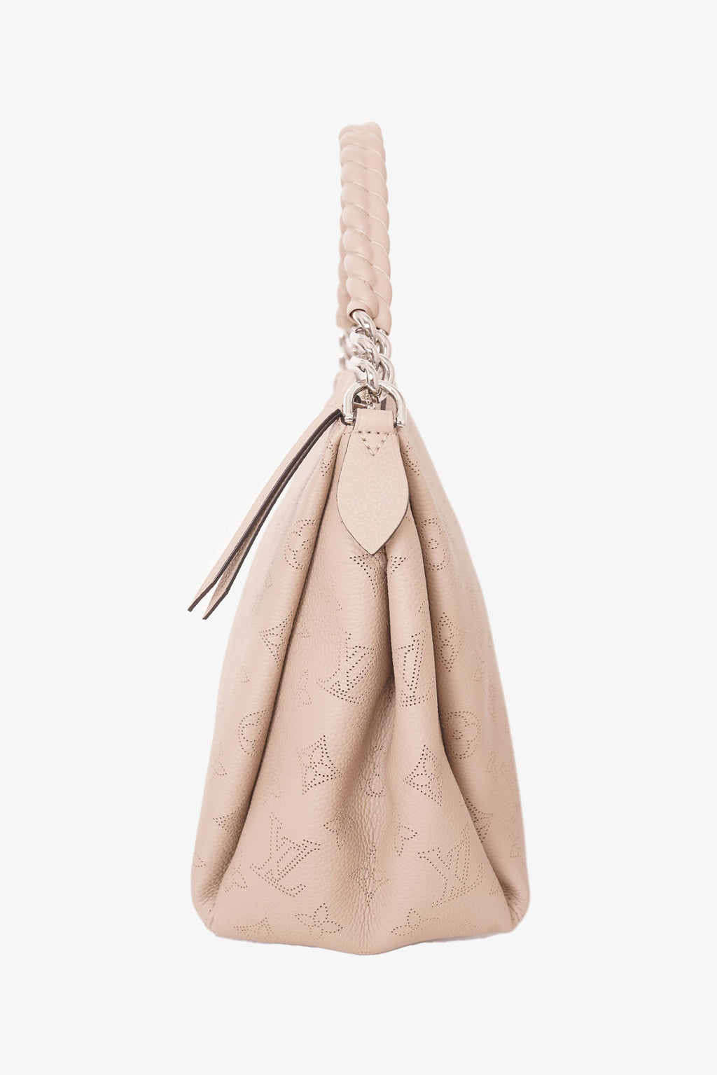 Louis Vuitton Tan Galet Babylone Chain BB with Silver Hardware