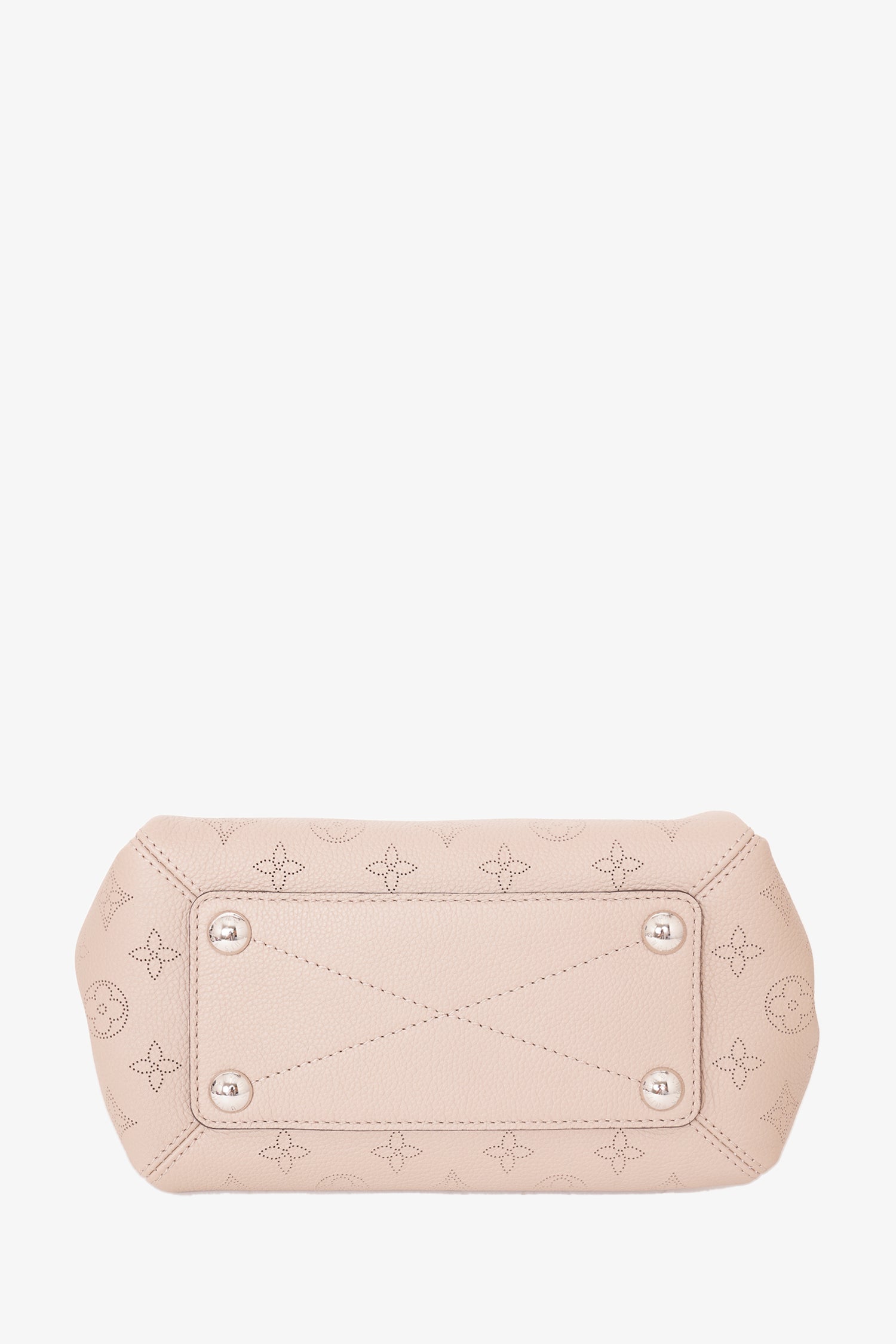Louis Vuitton Tan Galet Babylone Chain BB with Silver Hardware
