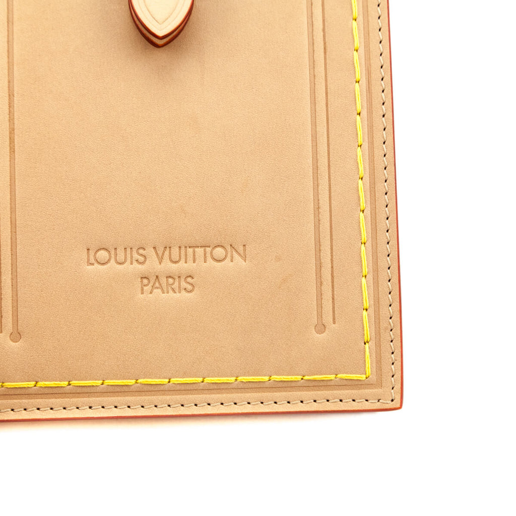 Louis Vuitton Vachetta Name Tag XL Clutch