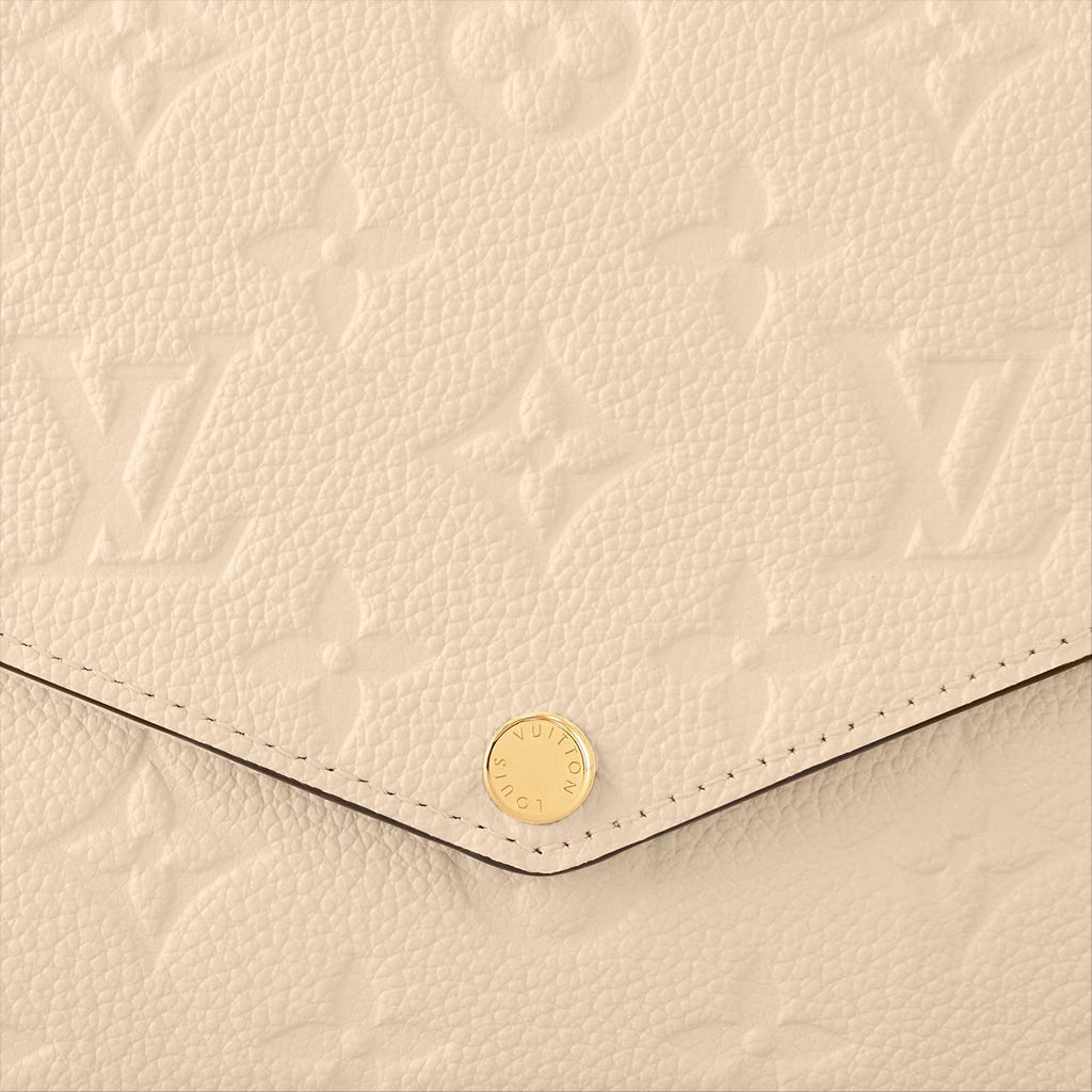 LOUIS VUITTON  MONOGRAM EMPREINTE LEATHER FELICIE POCHETTE