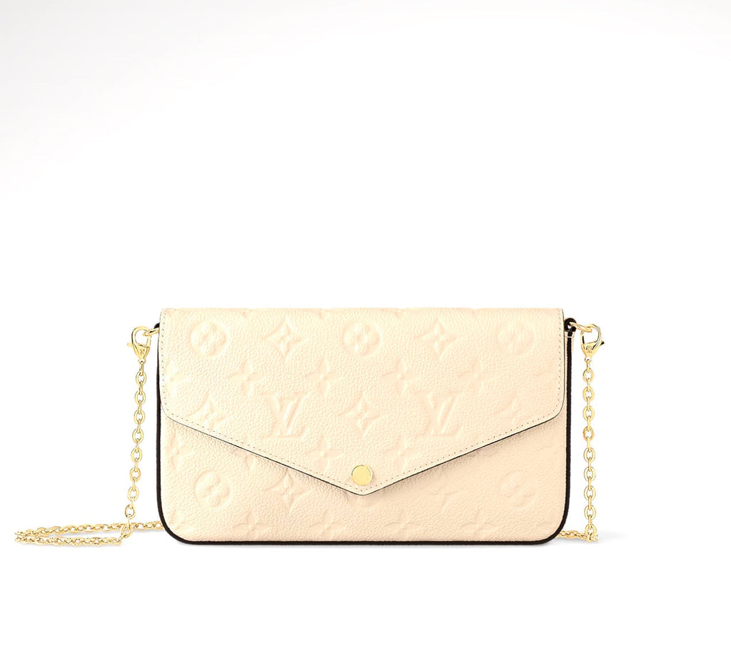 LOUIS VUITTON  MONOGRAM EMPREINTE LEATHER FELICIE POCHETTE