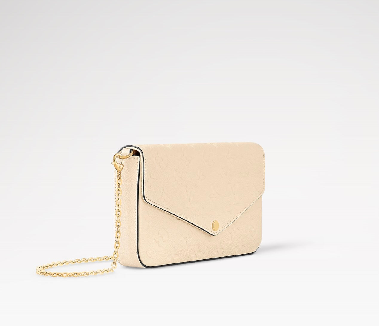 LOUIS VUITTON  MONOGRAM EMPREINTE LEATHER FELICIE POCHETTE