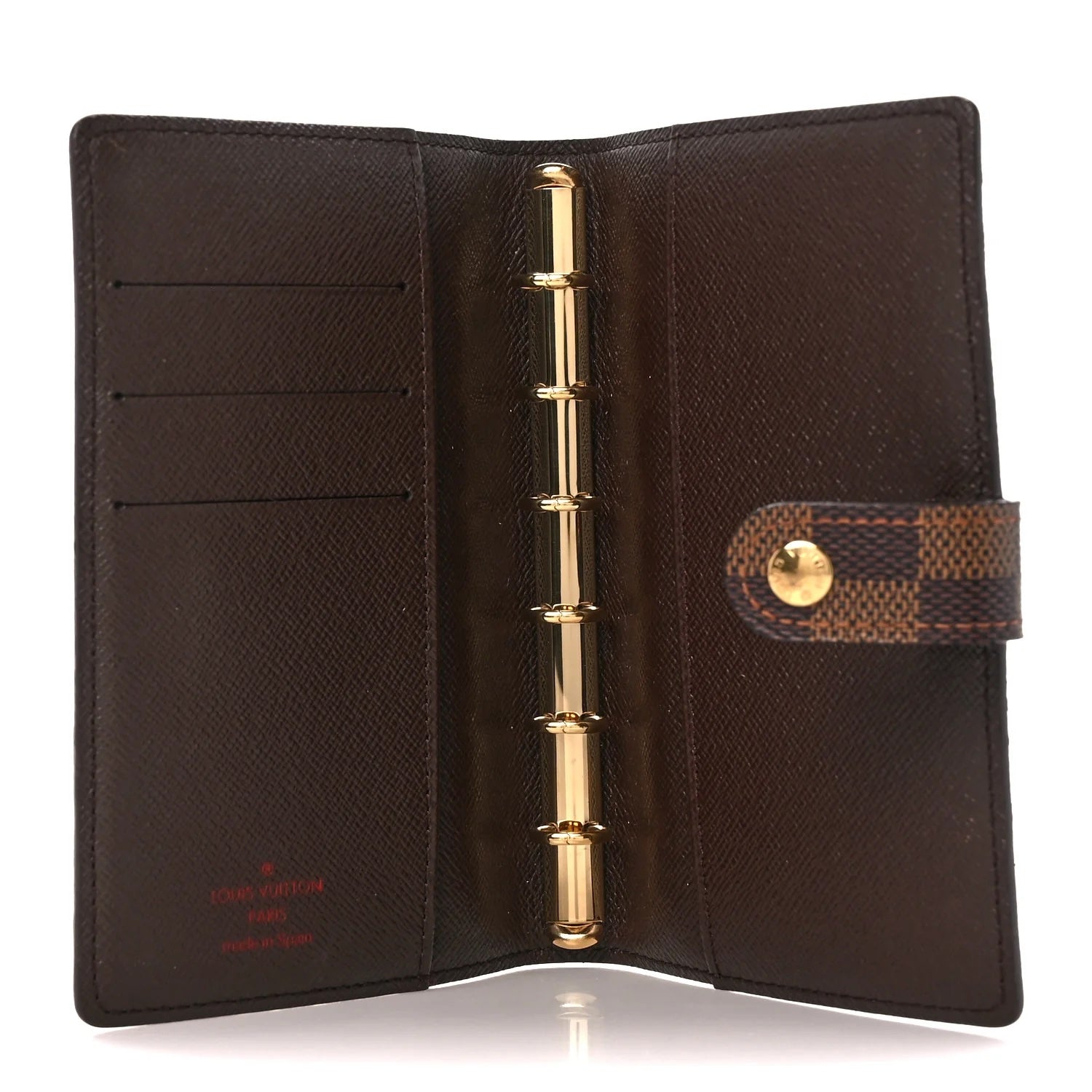 LOUIS VUITTON DAMIER EBENE AGENDA COVER PM
