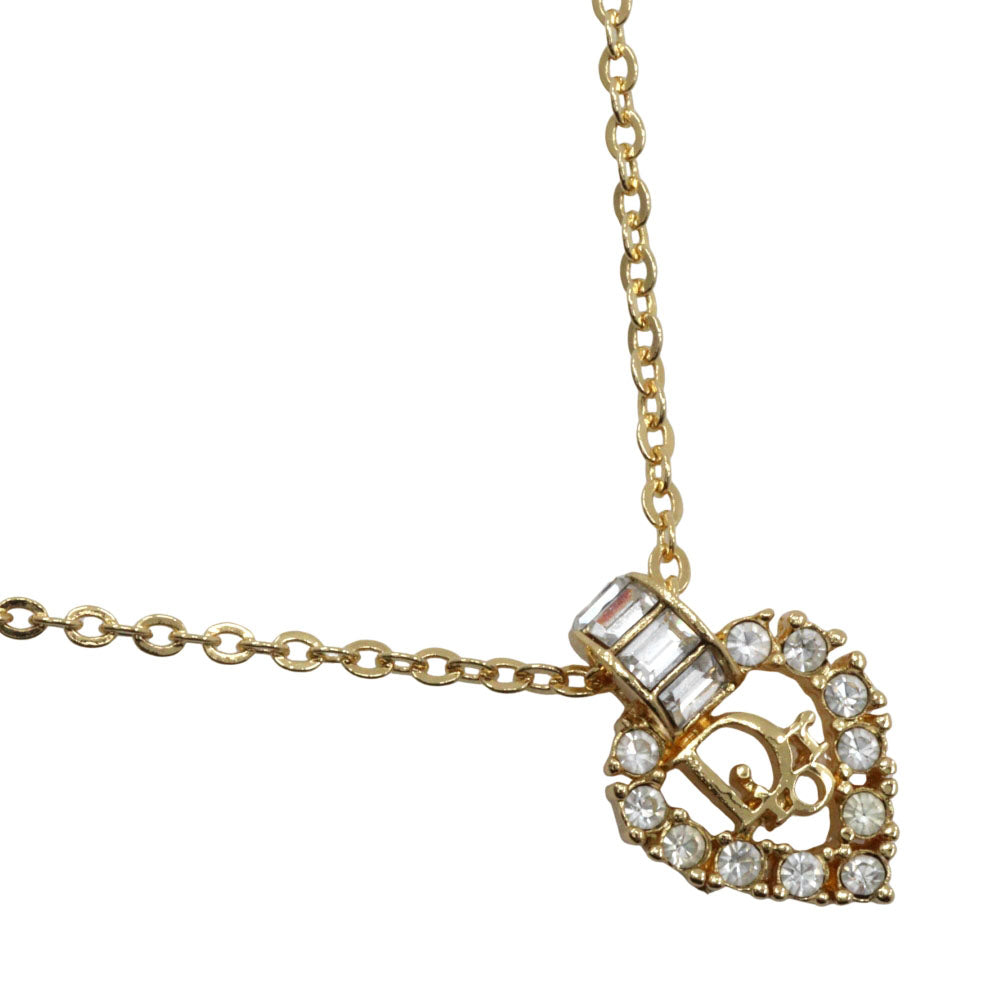 Dior Logo Heart Necklace