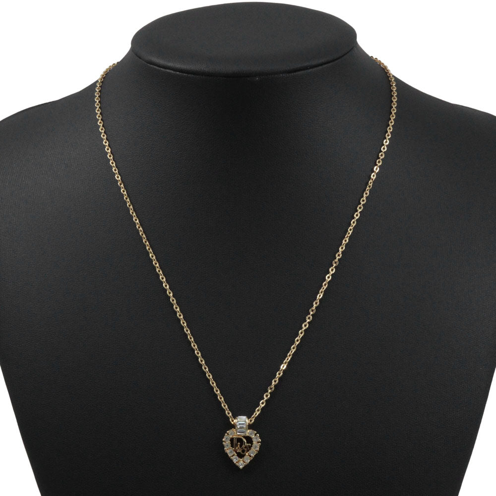 Dior Logo Heart Necklace