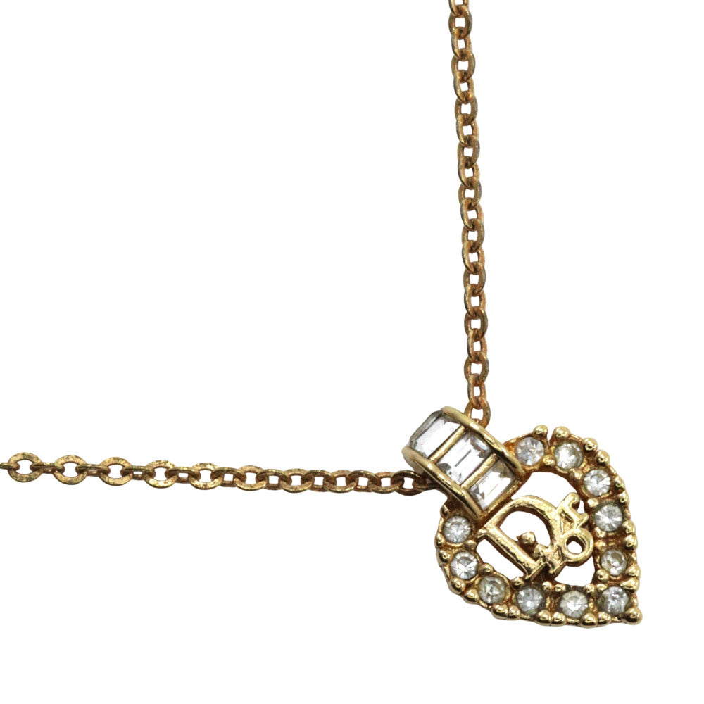 Dior Logo Heart Necklace