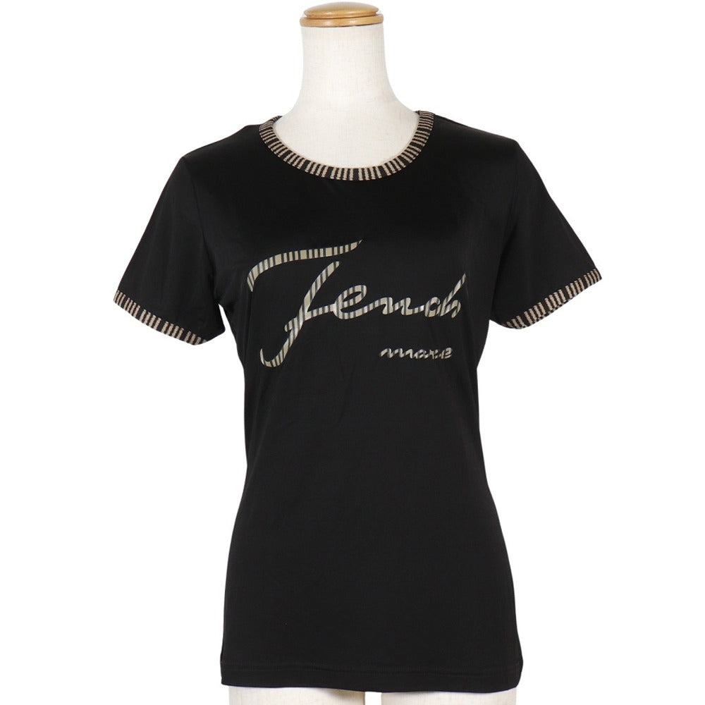 Fendi Logo Rayon T-shirt