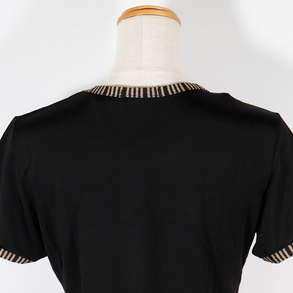 Fendi Logo Rayon T-shirt