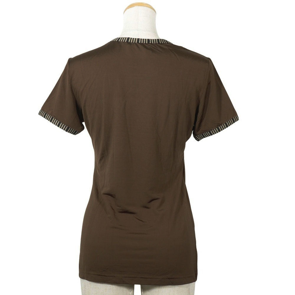Fendi Logo Rayon T-shirt